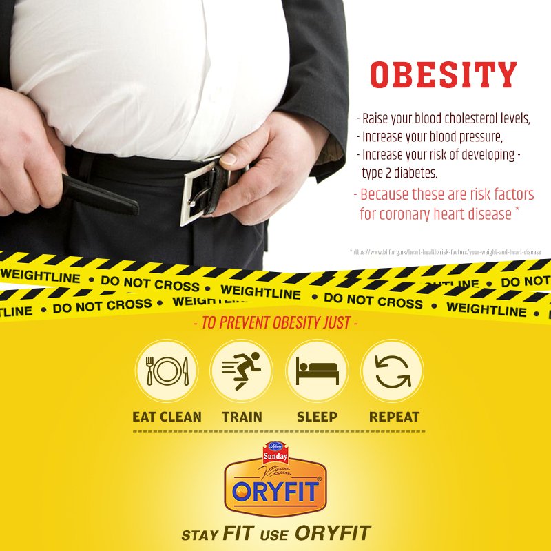 SundayKitchen1's tweet photo. Eat clean, Exercise, Sleep repeat.

#healthtips #obesity #overweight  #weightmanagement #risk #weightwatchers #heart #disease  #bloodcholesterol #badcholesterol #type2diabetes #eatclean  #exercise #sleep #repeat #thesundaykitchen #oryfit #ricebranoil #stayfituseoryfit https://t.co/iPpAnD4B4g