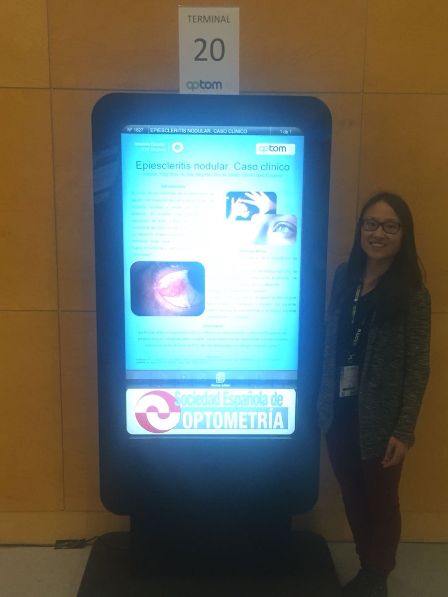 ioamadrid's tweet photo. Comunicaciones en #eposter durante las jornadas de #optom18 celebradas en #Madrid 13-14 y 15 de Abril. @Est_L_Art @hondarzali y #Ying https://t.co/v6StBnDxud