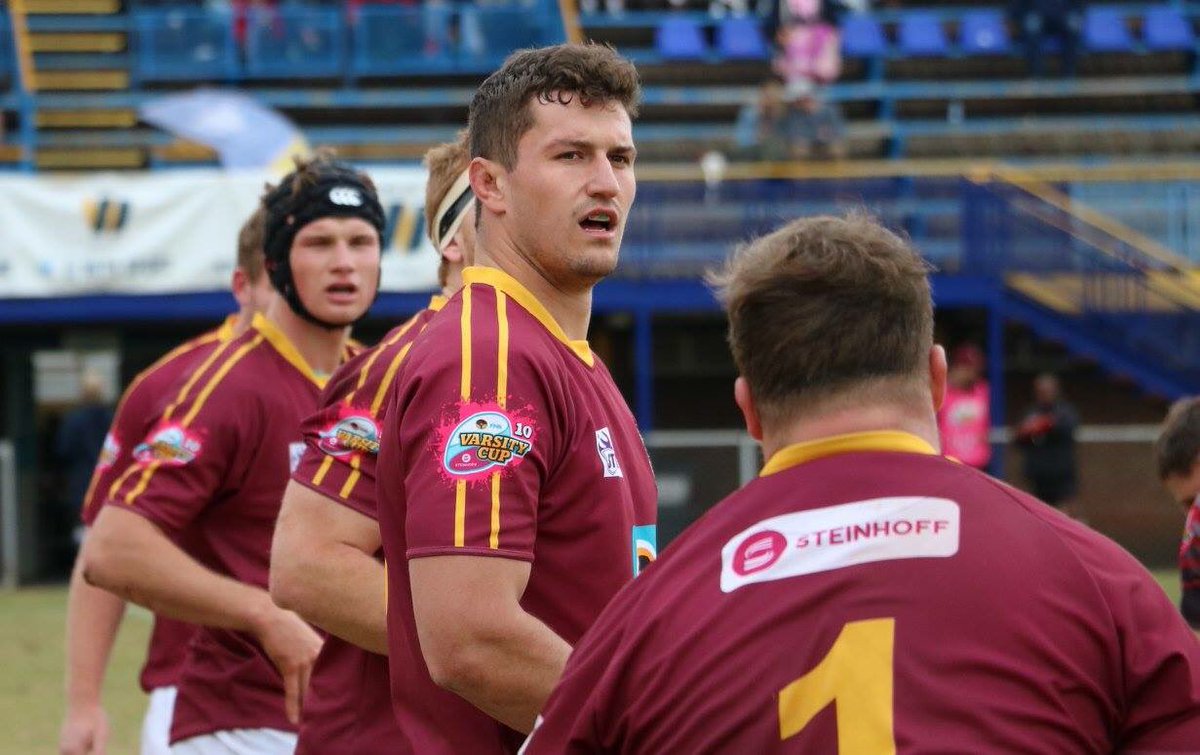 Wishing our old boy Janco Venter all the best for tonight’s Varsity Cup against Pukke ! The Snoeke will be backing him in full force at the Danie Craven Stadium ⚓️ #BackYourBoytjies