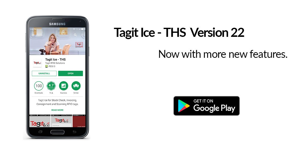 TagitRFID's tweet image. The new Tagit Ice application V22 comes with new features to streamline your daily operations. Update or download latest Tagit Ice version. 
play.google.com/store/apps/det…
#Tagit_Ice #App #Tagit_RFID_Solutions