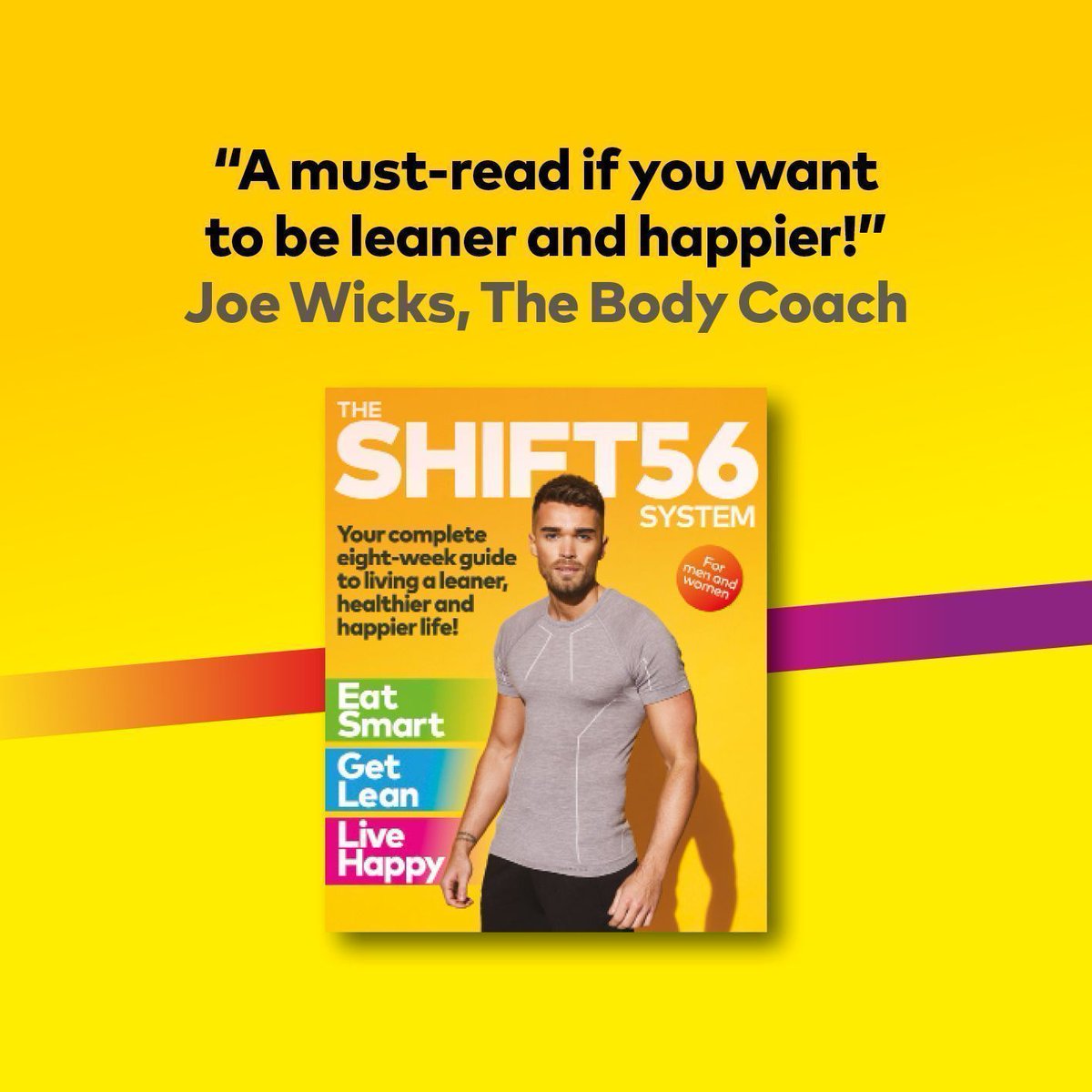 shift56's tweet photo. Want to look and feel fantastic? 

Then check out the new book described by @thebodycoach Joe Wicks as a “must-read book for anyone wanting to make positive and lasting changes to their life!”

Start your #SHIFT56 journey (and get free stuff) here! https://t.co/vu5HidR8Hs https://t.co/VPMKYD5kJx