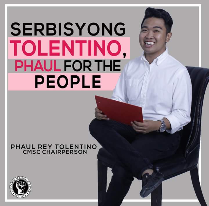 upv_palaban's tweet photo. Chairperson: Phaul Tolentino
VC-Internal Affairs: Shaina Dela Cena
VC-External Affairs: Mark Tabol

Prinsipyong 'di natitinag, 'yan ang tunay na PALABAN! #ManindiganAtLumaban https://t.co/Z4F78hC16H