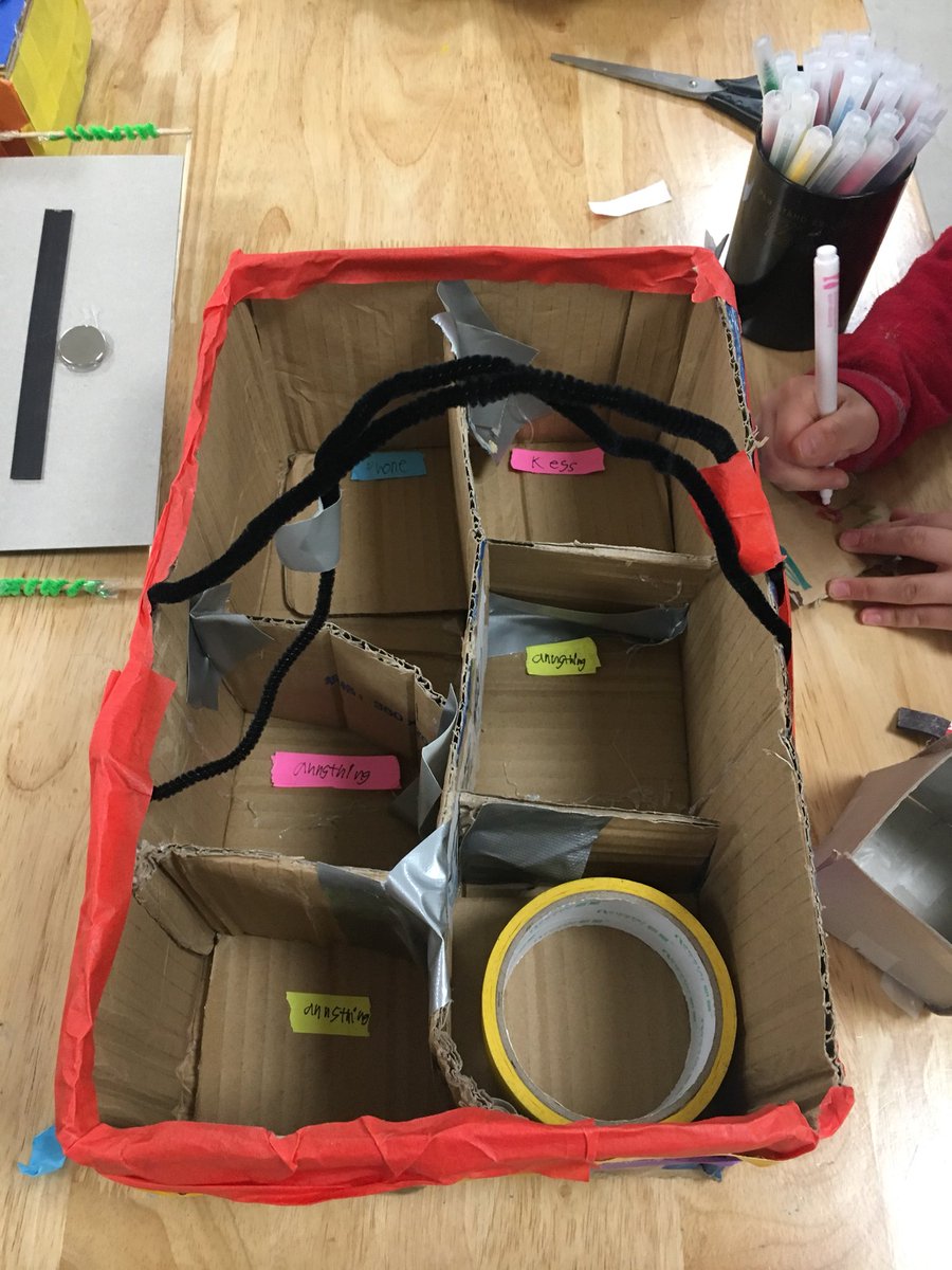 Fabulous #designthinking by Grade 2 this week! Finding real world problems at <a href="/ISBeijing/">ISB-Beijing</a> and solving them through design! #learnisb