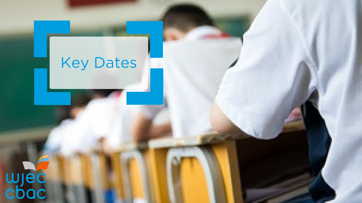 wjec_cbac's tweet photo. Take a look at our examination key dates and assessment deadlines for 2018

#Exams #Deadlines #2018
 https://t.co/sQgAqNMNBm https://t.co/Maq07Ry8VZ