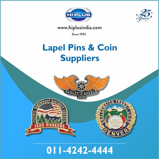 #CustomLapelPins & #Coins- 'An affordable element to your marketing mix.' Shop at bit.ly/CustomLapelPins
#LapelpinsinDelhi  #lapelpins   #flaglapelpins #lapelpinssuppliers  #customlapelpin  #menslapelpin #trophysuppliers #lapelpinsmanufacturers #Hipuscreations