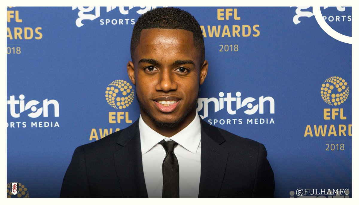 FulhamFC's tweet photo. ✅ Championship Player of the Season 
✅ Young Player of the Season 
✅ Team of the Season 
✅ Apprentice of the Year 
✅ Club Developed XI 

🎶 Du du du du du du, @RyanSessegnon!

#MondayMotivation https://t.co/EUYP04aMsE