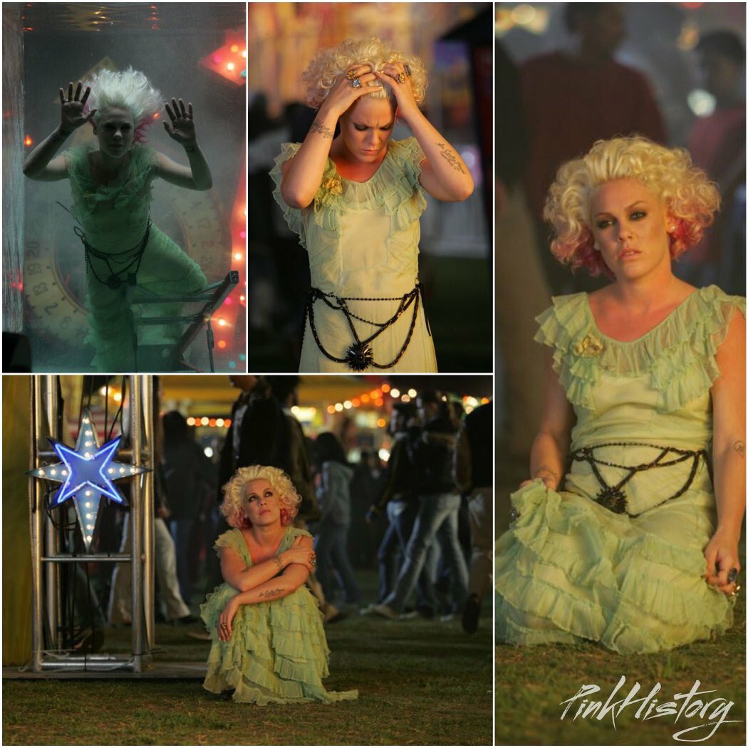 PinkHistory's tweet photo. On This Day in #PinkHistory 16th April 2006 @Pink was on the set of the Who Knew music video. Check out https://t.co/eRmT3BO8oi for more! https://t.co/V2zefCXtWs