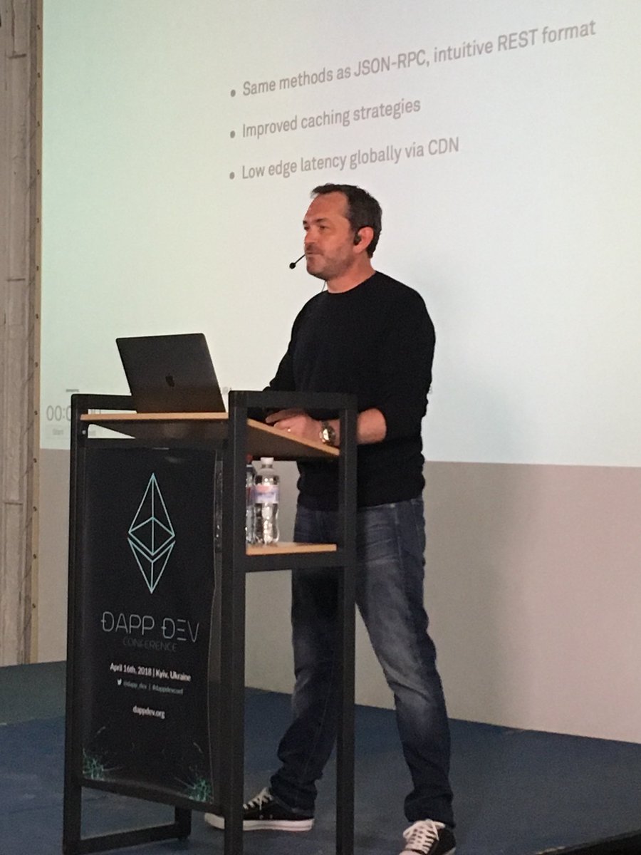 dapp_dev's tweet image. We’ve started! Michael Wuehler 
Co-Founder at INFURA
Topic:INFURA. Blockchain Strategy. Scaling. Infrastructure 
#dappdevconf
@InfluenceandCo 
@wuehler