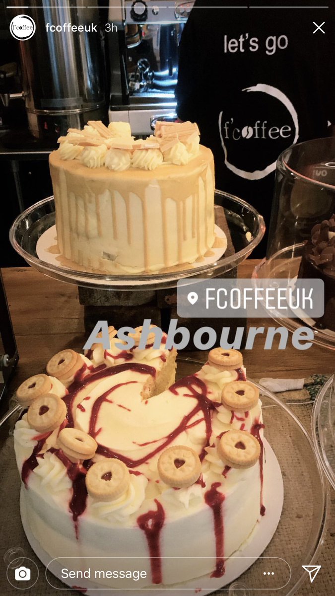 fcoffeeuk's tweet photo. Let’s go f’coffee Ashbourne #womaninbizhour #womeninbiz #coffeelovers #cake #derbyshire https://t.co/EcurV32GYR