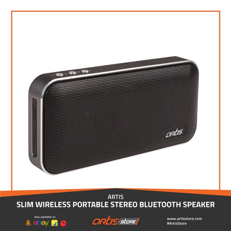 Artis_Store's tweet photo. #TravelEssentials
Portability redefined with this compact wireless speaker that has an outstanding front firing speaker and a premium stainless steel finish.
Order yours: https://t.co/dUbF6oDse1
#GetArtisified #ArtisStore https://t.co/IcUqM3Xz7R