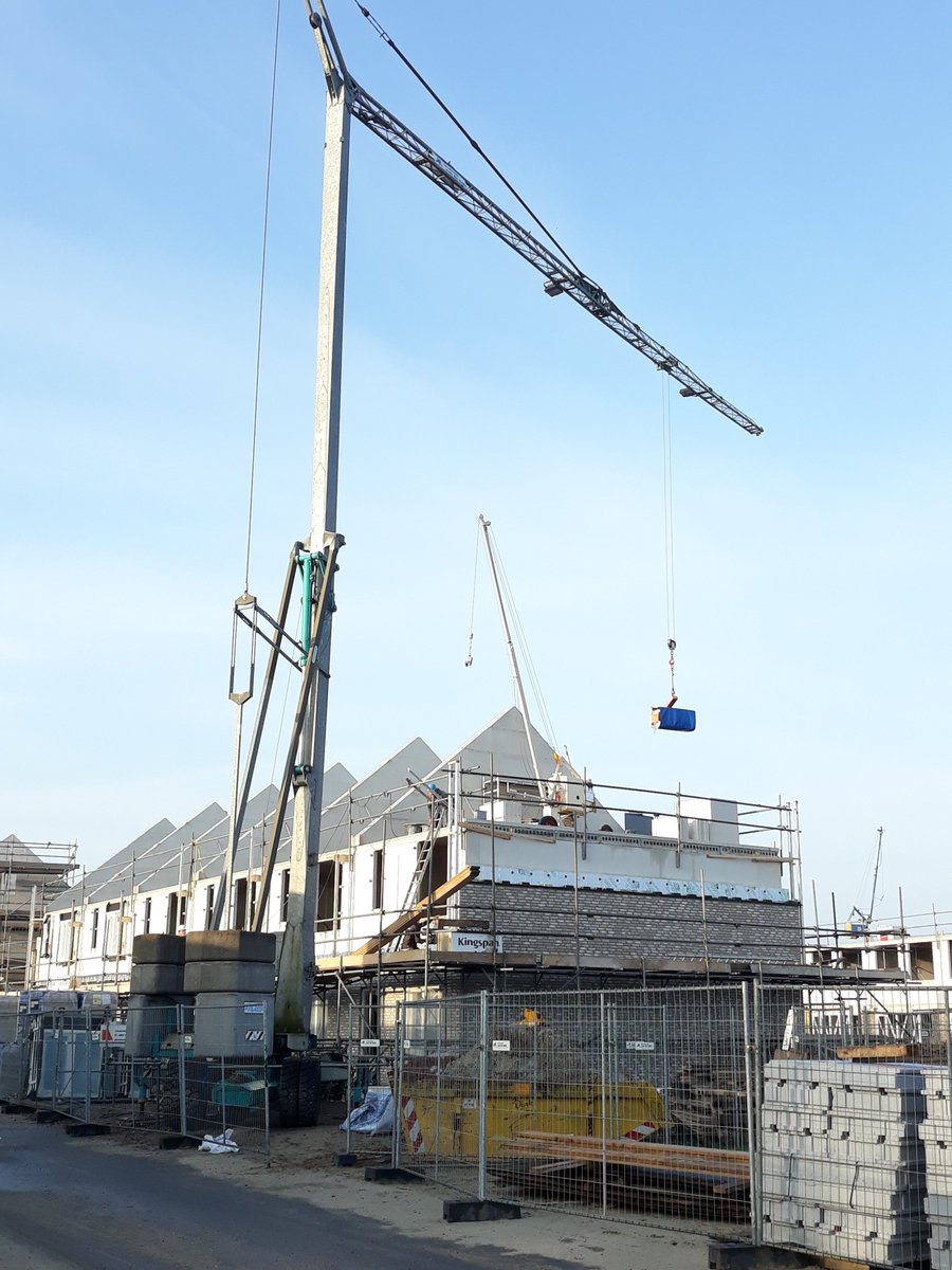 Bouw eerste #BENG woningen <a href="/wstgbarneveld/">Woningst. Barneveld</a> door @vdkolkgarderen in volle gang! #CO2neutraal2050 #Voorthuizen #Holzenbosch