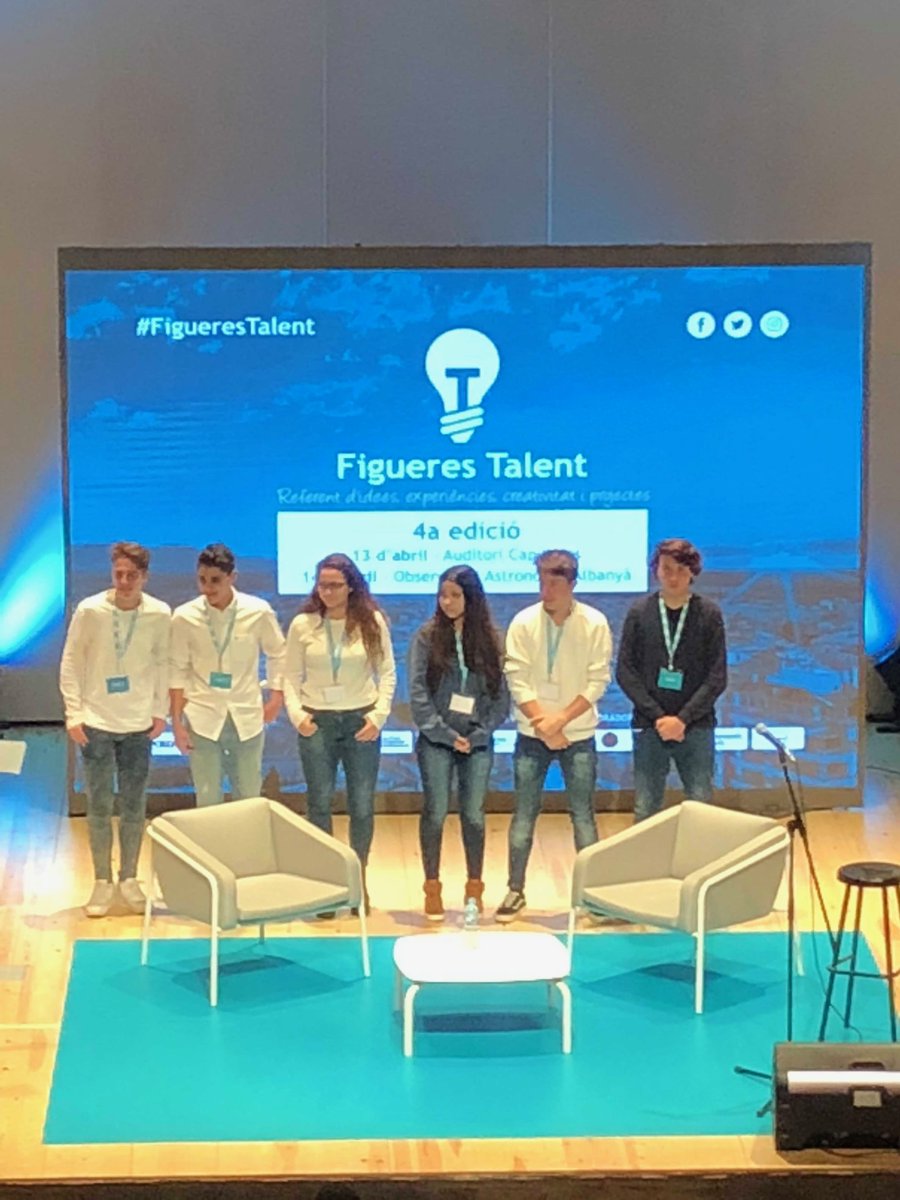 EscolapiesFIG's tweet photo. Novetat a la web. Quart ESO. Els nostres alumnes són presents al Figueres Talent. #enMoviment #esoESC @figuerestalent @EF4tESO #ProjecteSinergia https://t.co/XHShwh6EAb https://t.co/ZA5Gza8wEe