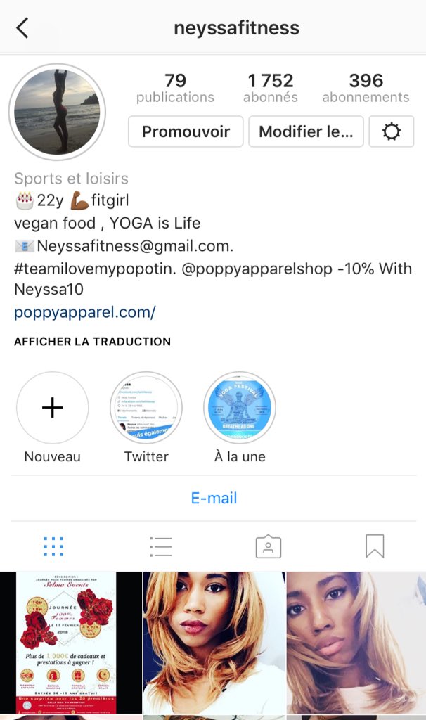 Neyssa7's tweet photo. Rejoigniez moi aussi sur Instagram @neyssafitness https://t.co/4xz15BupAy