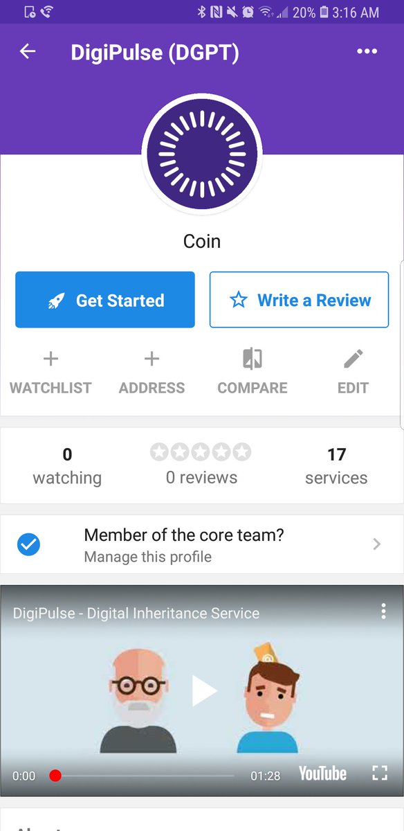 CheddurTeam's tweet image. We added @DigiPulseIO $DGPT to the @CheddurApp! #DigiPulse is the first #blockchain-based #crypto and digital asset inheritance service! Use the #Cheddur app to learn about the project, keep an eye on the price, review it, and accept #DGPT donations!