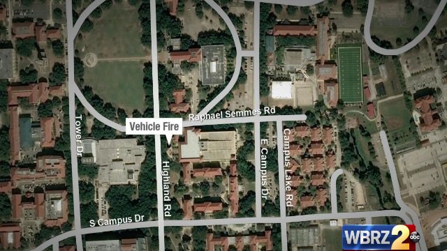 Wbrz News On Twitter Just In Parking Garage Behind Barnes And