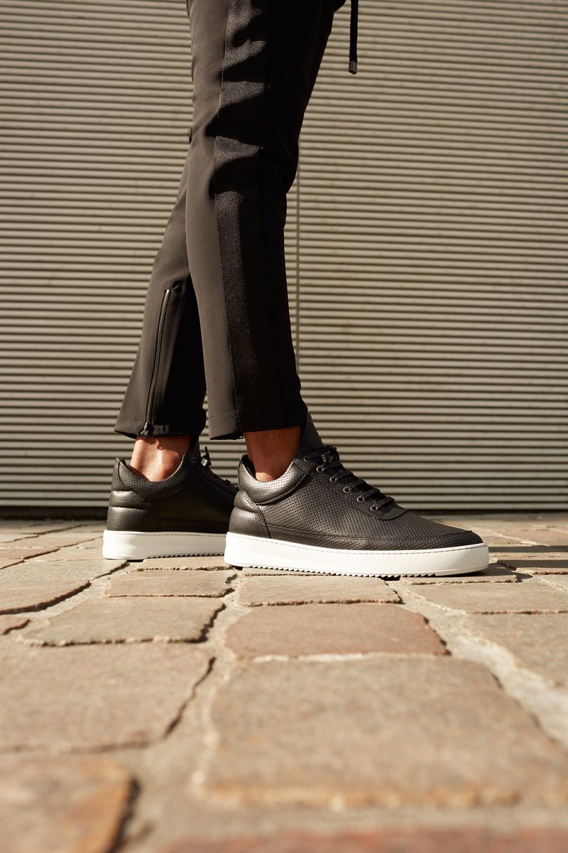 Low Top Ripple Nappa Perforated 