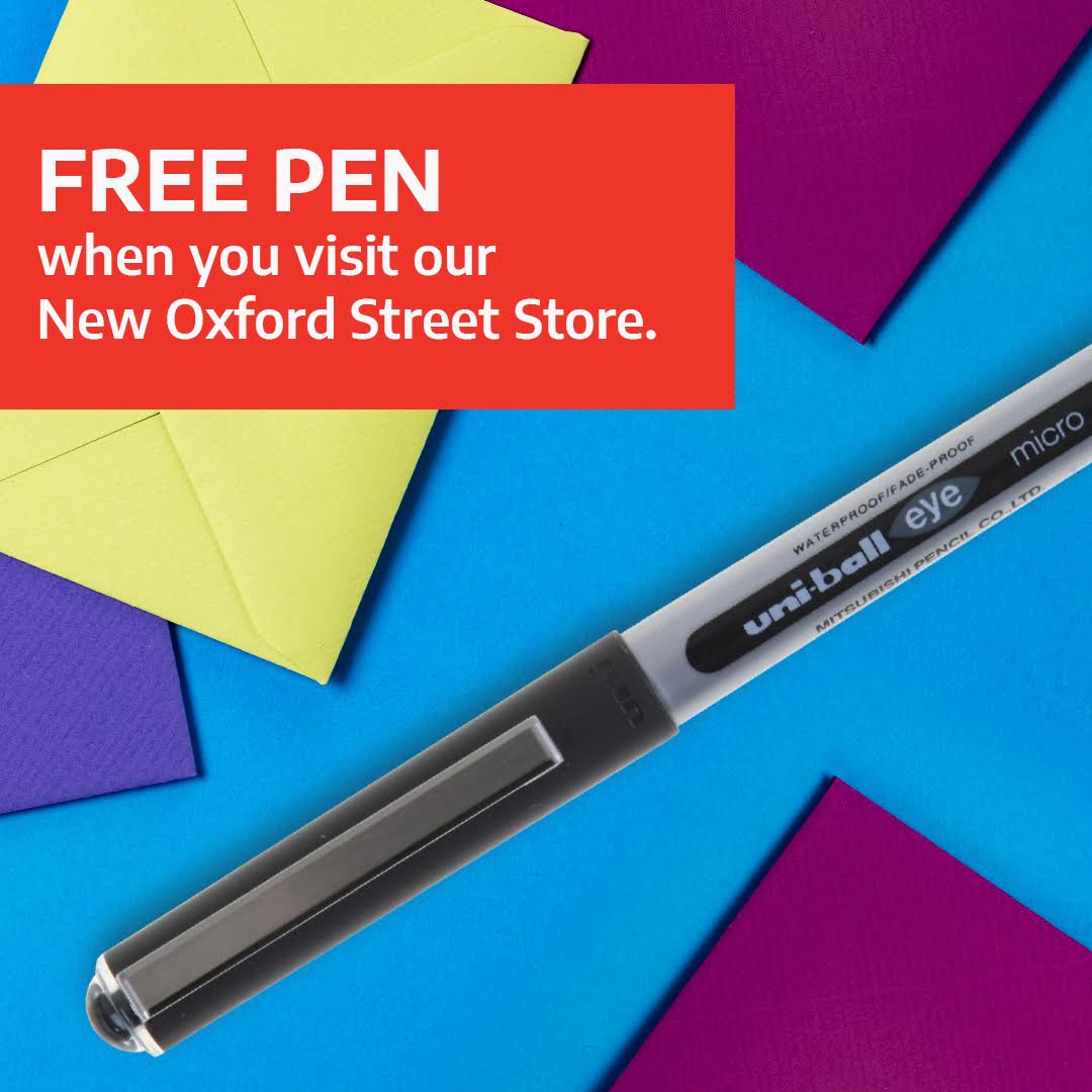 Ryman Stationery on Twitter "FREE PEN GIVEAWAY ALERT! The first 1,000 people into our 