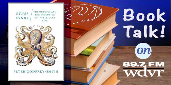 Hear George Point on Other Minds, Peter Godfrey-Smith’s look at the workings of the octopus, an amazing creature he calls “an island of mental complexity in a sea of invertebrate animals.” next edition of Book Talk!, 4/16@3:30 on Let’s Talk w/Laurie K. bit.ly/2zlWfyh