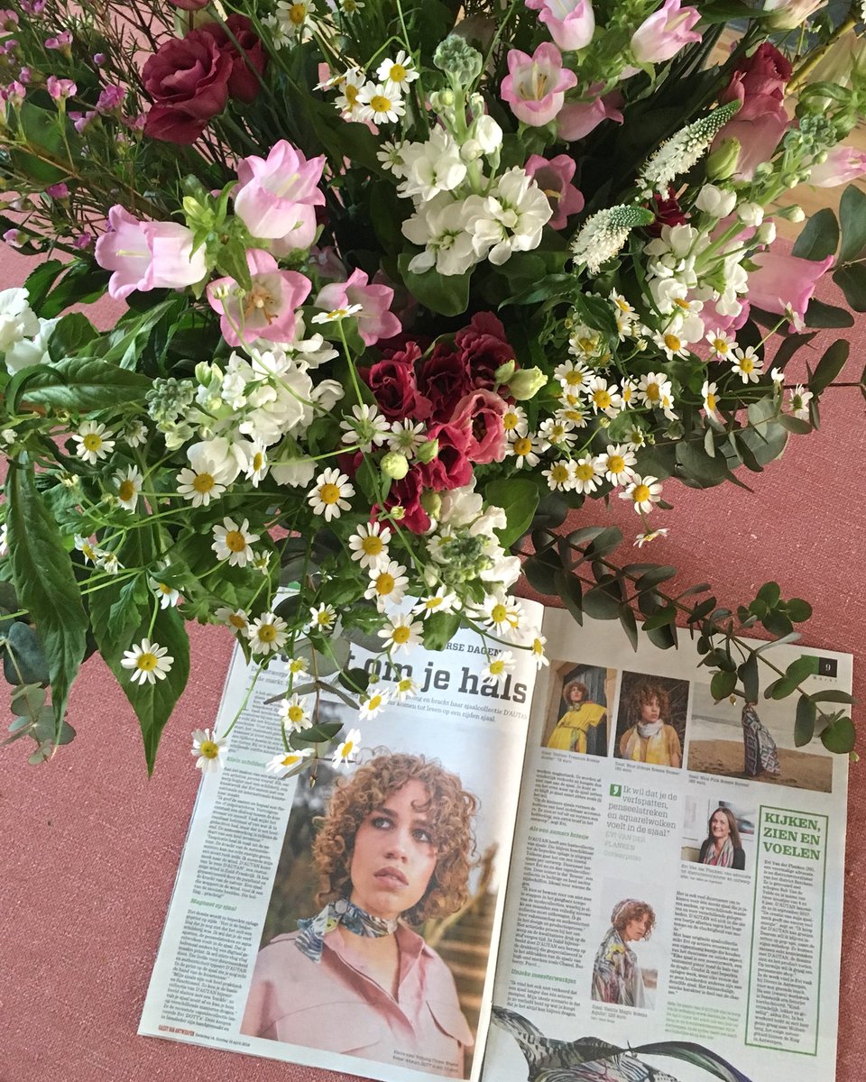 sofiers's tweet photo. A new D’AUTAN pop-up store will be opening on April 24 in Antwerp! 🤩👯♀️#DAUTAN #statementscarves #handpainteddesigns #artwork #arttowear #puresilk #slowfashion #belgianlabel #interview #evivanderplanken #demarkt #gva “Kunst om je hals” #popupstore #antwerp #opening #april24 https://t.co/7NOHctNeUi