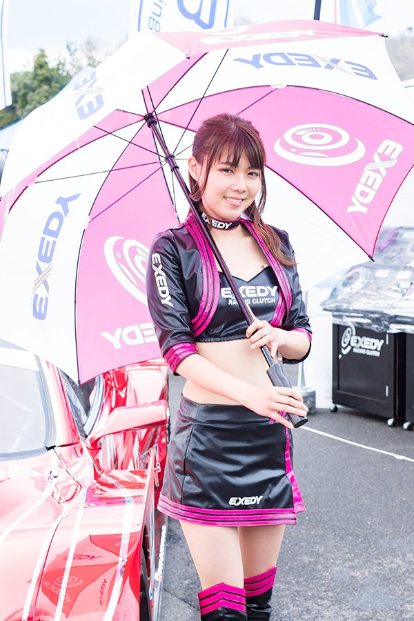 GT岡山 EXEDYブース 八重樫あやな@yae86_4ag