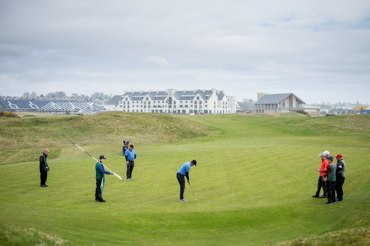 experience_golf's tweet photo. Carnoustie is looking good - and so are our Father and Son teams :) #experiencegolf #fatherandson #carnoustie Carnoustie Golf Links #recounter https://t.co/F0iNciUXar
