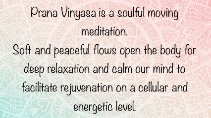 Join me Mondays 7.45-8.45pm Yoga Euphoria, Birkdale. 
Beautiful &amp; mindful flow of Prana Vinyasa