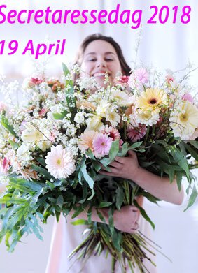 A.S. Donderdag Secretaressedag! Bestel tijdig🌸Mail: info@vivafleur.nl , Bel: 0528-273050 of vivafleur.nl