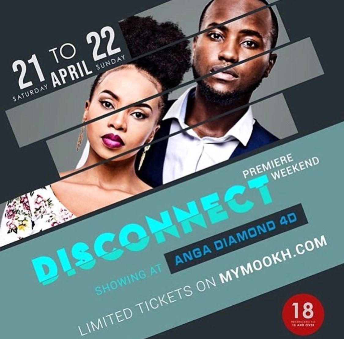wangechikenya's tweet photo. This is my first time attending a Kenyan movie at a cinema. Premiering this weekend. 
#DisconnectTheMovie #Diamondplaza #AngaImax https://t.co/Ay7sB9NbDE