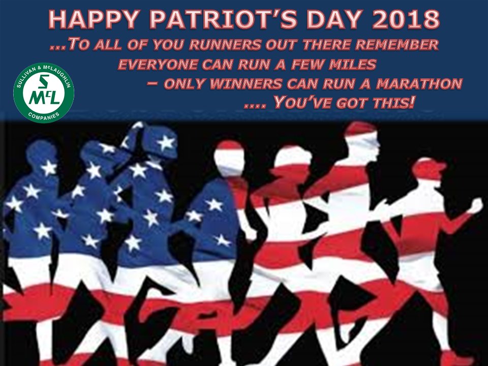 TeamSullyMac's tweet photo. #PatriotsDay  #bostonmarathon2018  #IBEWLocal103   #TeamSullyMac https://t.co/Ar1eC3U3va