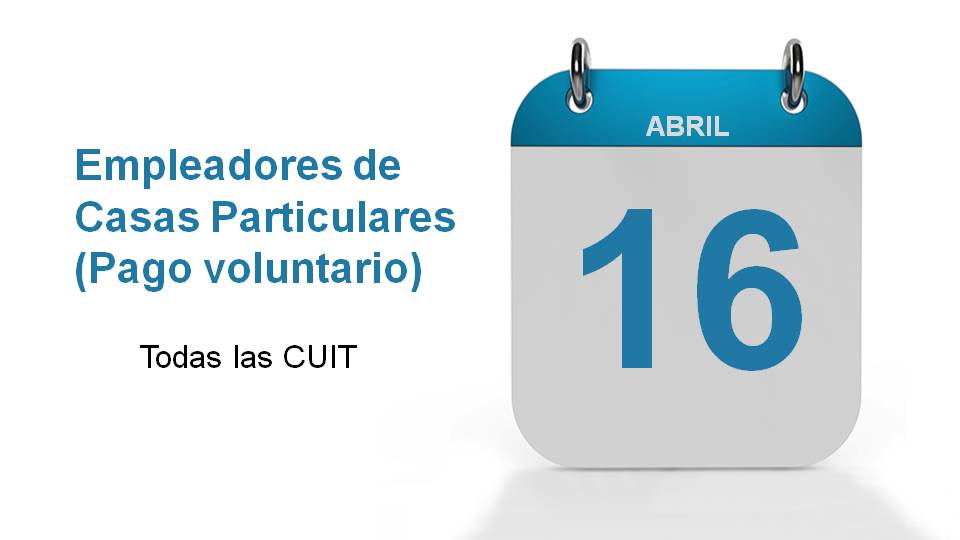 ImpuestosOnLine's tweet image. #Empleadores de Casas Particulares (pago voluntario) &amp;gt; hoy vencen todas las #CUITs 
#AFIP