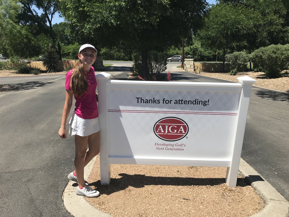 steviealbright4's tweet photo. Had a blast playing in my first #AJGA tournament this past weekend. Finished tied for 7th and picked up a โญ๏ธ. Thanks to Republic GC @TaylorMadeGolf @adidasGolf @JuniorGolfHub for sponsoring such a great event #prerepublic @AJGAGolf @AJGAMedia https://t.co/khLR4woMRa