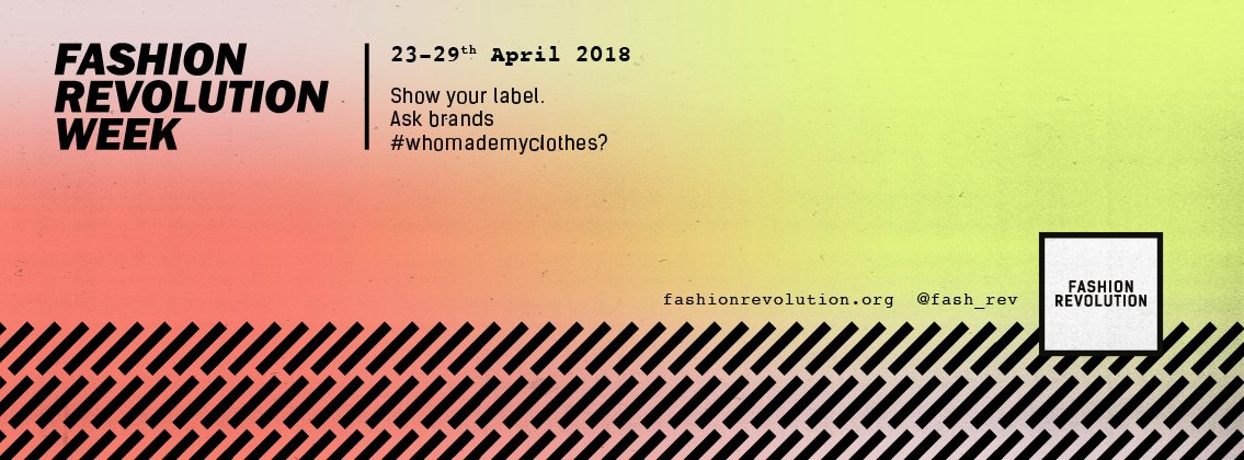 If you're organising an event or taking on a challenge for Fashion Revolution Week 2018 why not set-up a JustGiving page and help raise funds for Fashion Revolution! justgiving.com/campaigns/char… #fashionrevolution