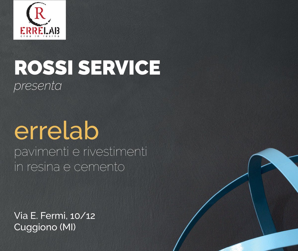 ErreLAB_Resina's tweet photo. 🏷 @ColorificioRoss presenta #Errelab
👨‍🏫 pavimenti e rivestimenti in resina e cemento #Creainresina 📝👷‍♂👷‍♀

📅 Venerdì 20 aprile dalle 17.00 alle 20.00
🗺 Via E.Fermi, 10/12, Cuggiono (MI) https://t.co/axUNzNzoVw