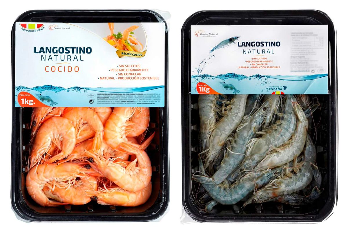 gambanatural's tweet photo. Haz tu pedido online en la web y recibe nuestros #langostinos 100 % naturales recién pescados directamente en tu casa. ¿Preparamos cena especial este finde? #elmejorlangostino
 https://t.co/DaOglFAce6 https://t.co/4BMoRAvLZo