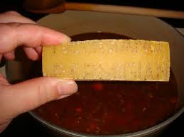 Clairewelshcook's tweet photo. #CFSFoodTips - don't throw that leftover parmesan rind. Pop in the freezer for adding to soups, casseroles & other dishes to enrich their flavour #lessfoodwaste. https://t.co/MyRQ8EGXTO