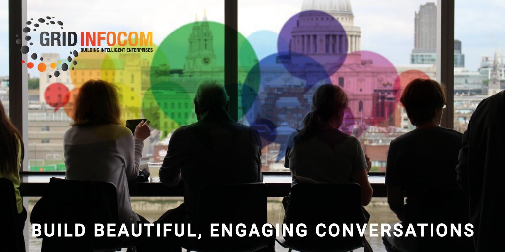 GridInfocom's tweet image. (What) Experience matters and with #GridInfocom&apos;s intelligent #chatbot, make your #enterprise more engaging
bit.ly/2oKhJxF
#bots #RPA #AI #FinServ #CX #contactcenter #banking #retail #MondayMotivation