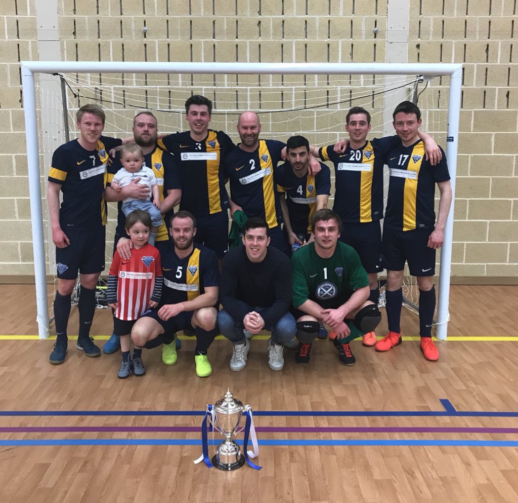 hwufc's tweet photo. Massive congrats to @wattcellfutsal on becoming the 1st ever @sfl_superleague champions in it’s newest form🏆
They will now travel to the @UEFAFutsal Champions League in August 🛩🏴
Almost all players in yesterday’s squad are past or current HWUFC ballers 💛💙 #OWNN https://t.co/F3Ax9fgJi8