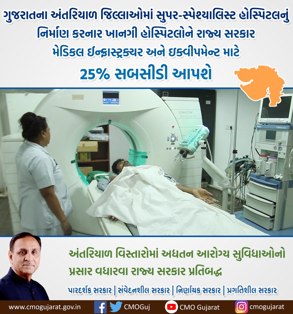 CMO Gujarat on Twitter "With an aim to expand quality healthcare