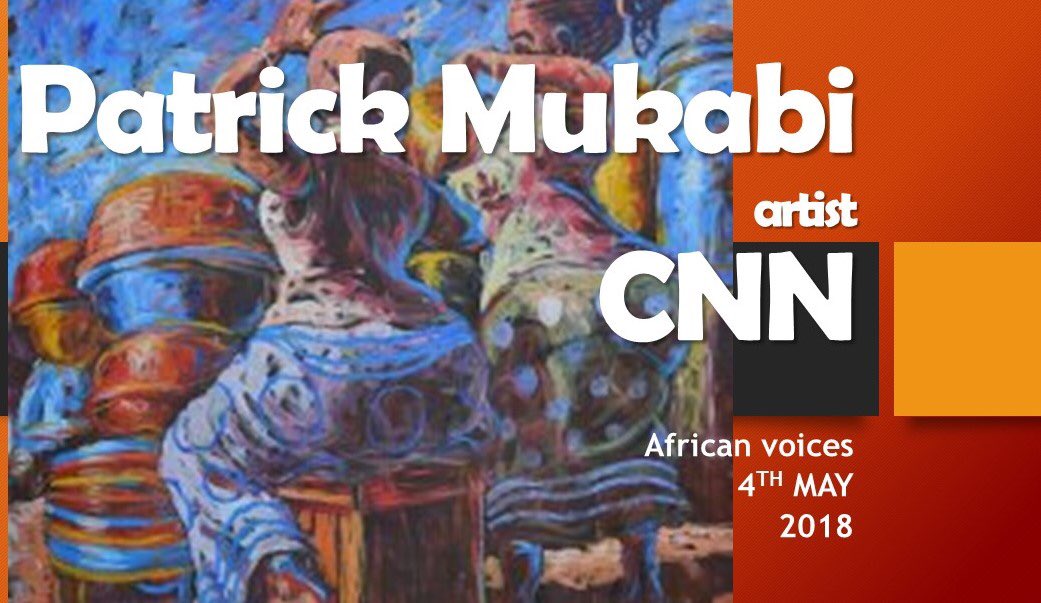 Artist Patrick Mukabi on CNN 🎨😊