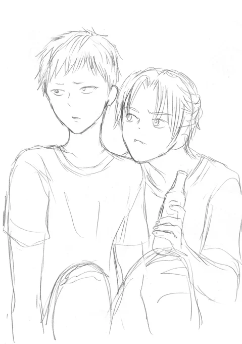 落書き。当時、描きやすさ2強だった鷹朗と大虎。 