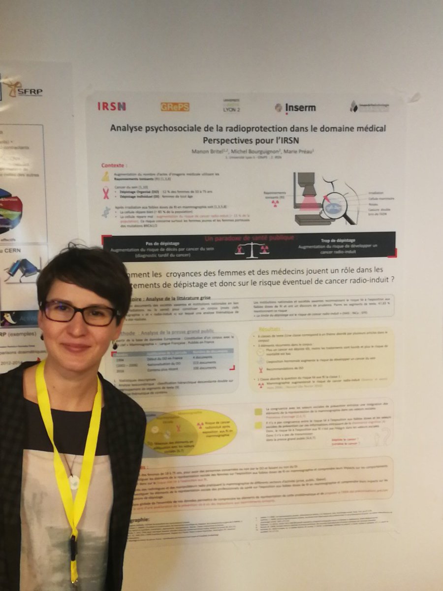 Session poster: M. Britel présente l'analyse psychosociale de la radioprotection <a href="/Inserm/">Inserm</a> <a href="/radioprotection/">IRSN Radioprotection ➡️ @ASNR_Fr 📌</a> <a href="/IRSNFrance/">IRSN France ➡️ @ASNR_Fr 📌</a>  #mammographie