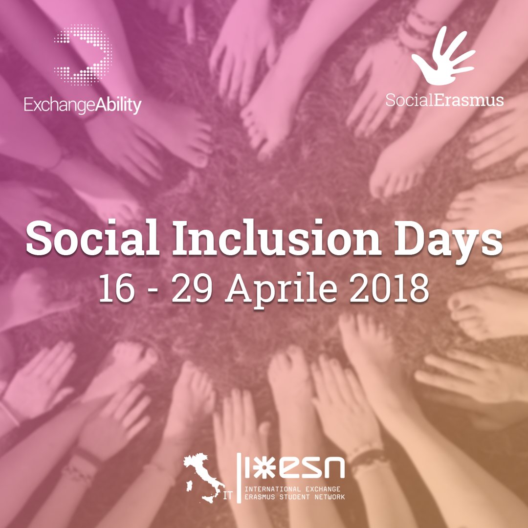 ESNITALIA's tweet photo. Oggi, per la Giornata Mondiale della #Voce, assicurati di farti sentire e lascia il tuo segno durante i Social Inclusion Days di #ESNItalia! 📣
#THISisESN #ESNItaly #Erasmus #LeaveYourMark #SocialErasmus #ExchangeAbility #SOCIALinclusionDAYS #WeAreONE https://t.co/bfgwhW9Xui