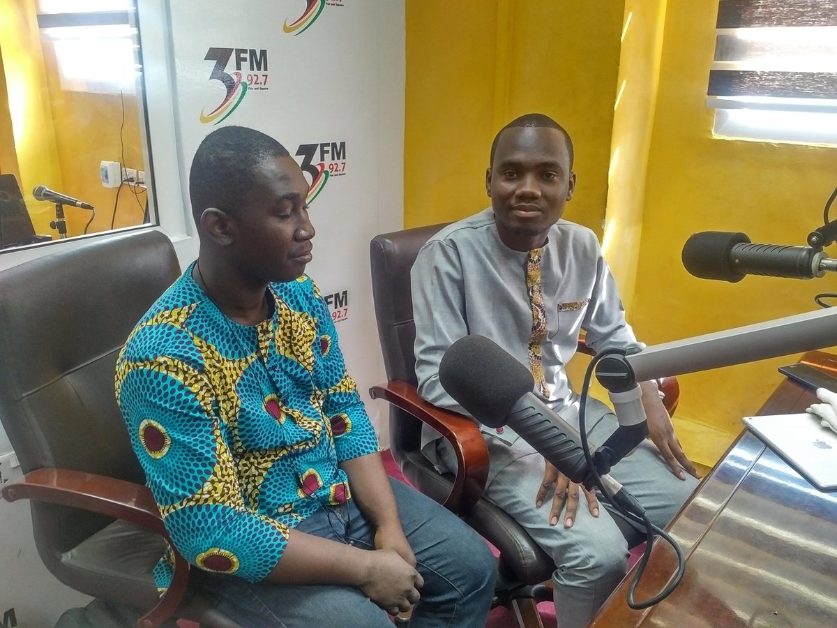 3fm927's tweet photo. Discussing inclusive education with Jeremiah Badu, Head Planning Special Educ. Div Unit, Isaac Ansah, Advocate, Inclusive Edu. and Derrick Omari, Student and Founder, Tech Era live on #Sunrise3FM. Stay tuned https://t.co/KpVkJfJTd2