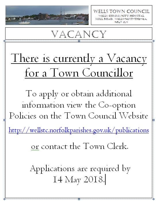 Councillor Vacancy