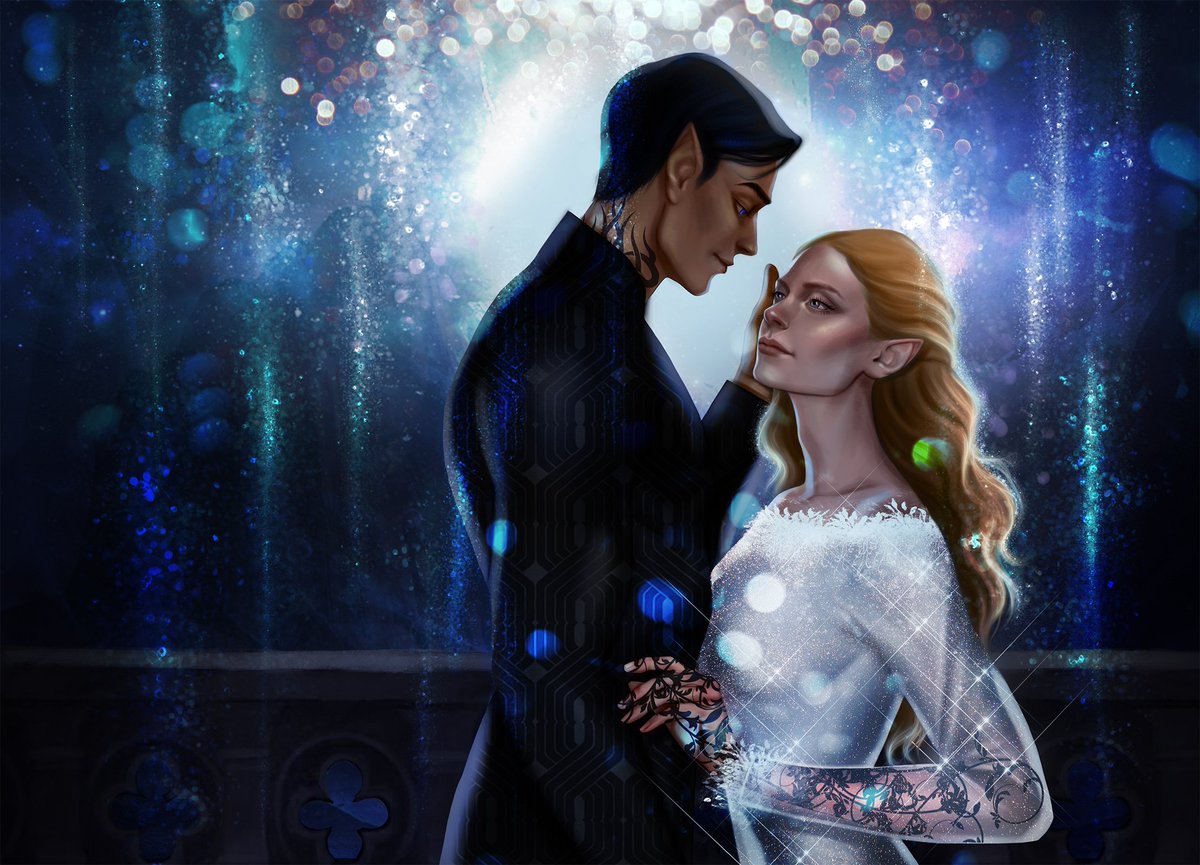 #Starfall scene from a court of thorns and roses series by @sjmaas #acotar ...
