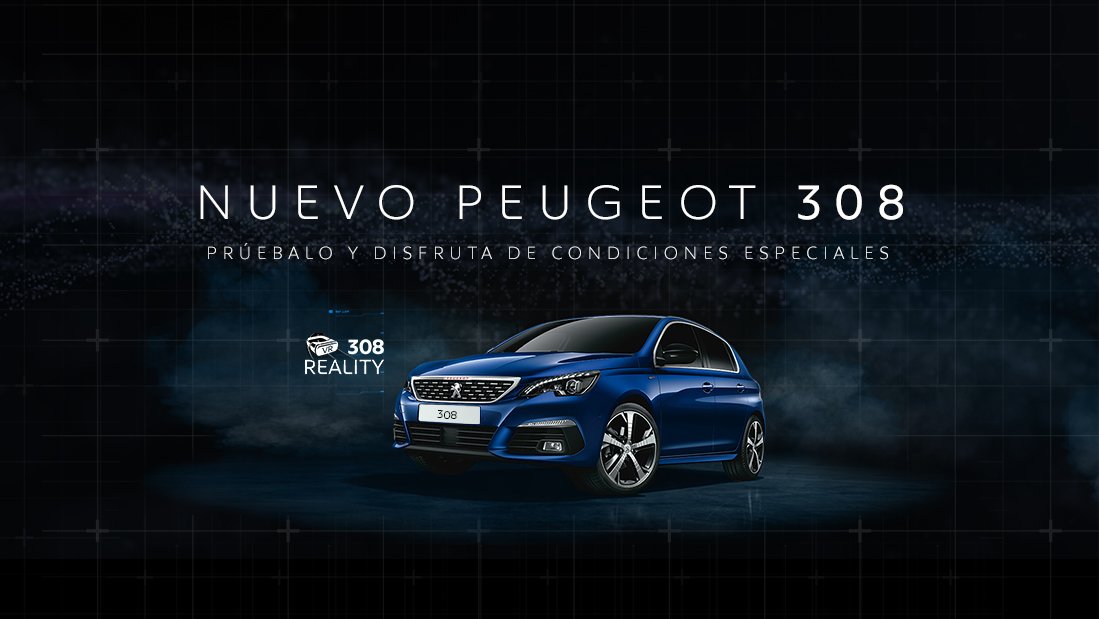 Hay cosas que no podríamos enseñarte en un #testdrive convencional pero sí en el #308reality que te hemos preparado. ¡Pide cita YA! ofertas.peugeot.es/ofertas-exclus…