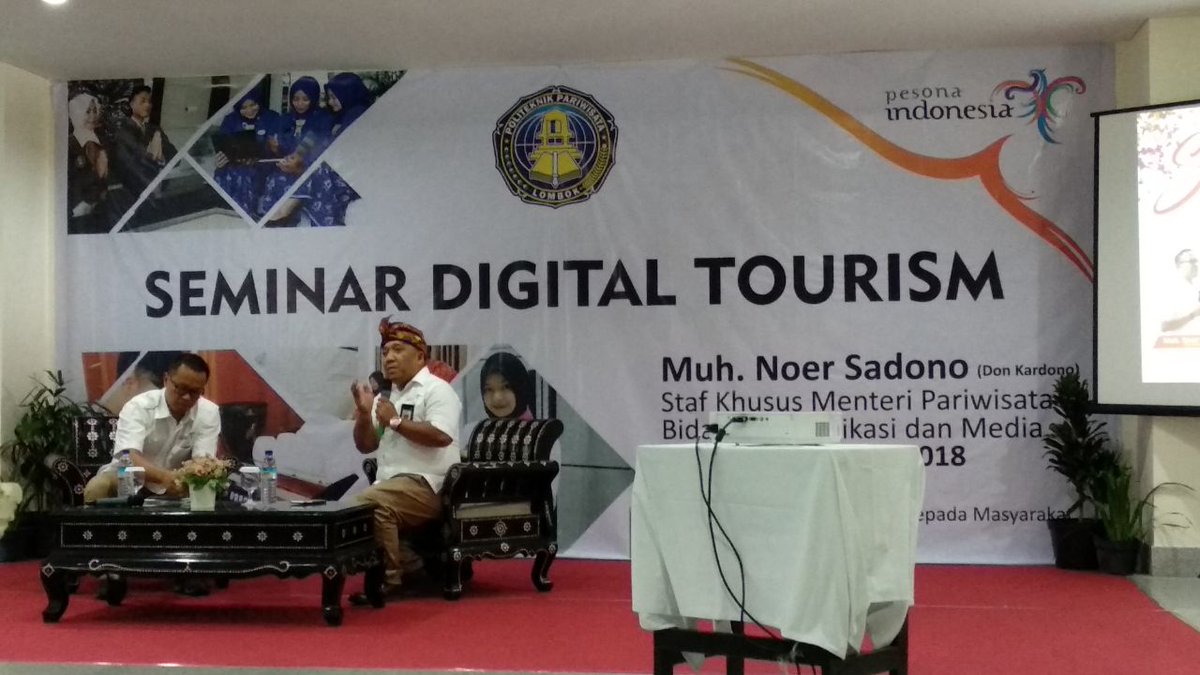 Lebih jauh dipaparkan oleh Don Kardono bahwa dari sisi marketing, Kemenpar juga sudah memiliki platform Digital Market Place, bernama ITX. #PariwisataKitaGoDigital