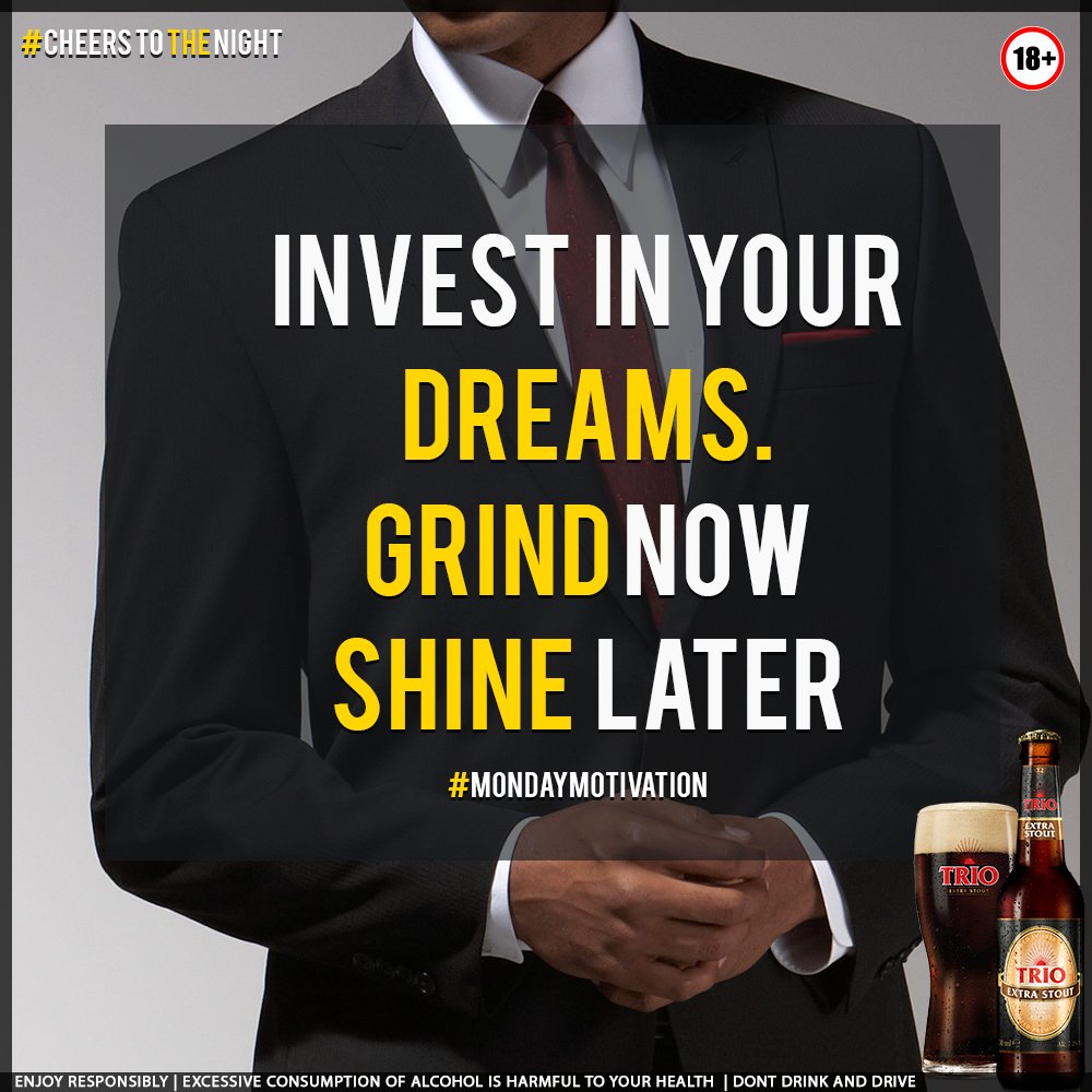A new week and here is you #MondayMotivation. #CheersToTheNight