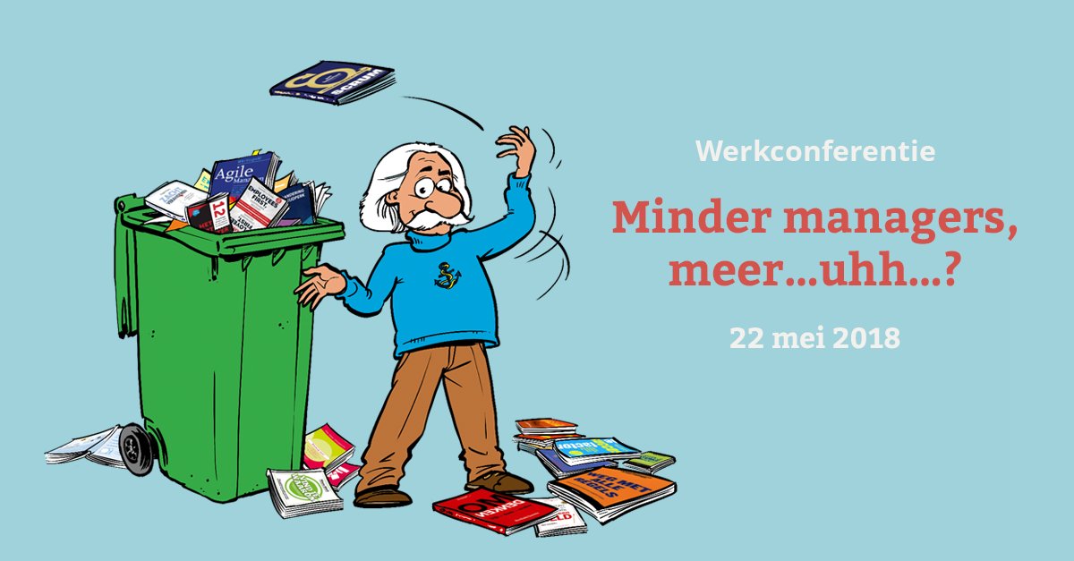 Nog 5 weken en dan is het dinsdag 22 mei! Heb jij je al aangemeld voor het event? #leiderschap #mindermanagers #meer..uhhh #experiment #werkconferentie ht.ly/IcpN30juV0Q