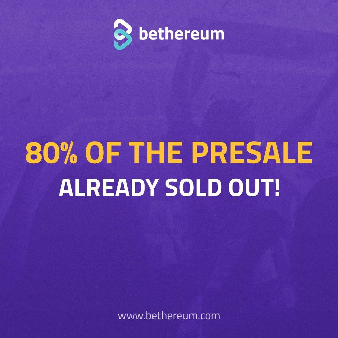 30% BONUS - Don’t miss your chance! 🚀
Join the 1000 early adopters: bethereum.com
#Crypto #Bitcoin #Ethereum #TokenSale #ICO #preICO #Coinmarketcap #Coinbase #cryptocurrency #cryptocurrencies #ETH #BTC #ERC20 #investing